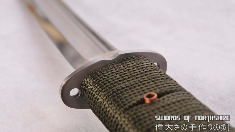 Hand Forged 1095 High Carbon Steel Tactical Outdoor Field Survival Wakizashi