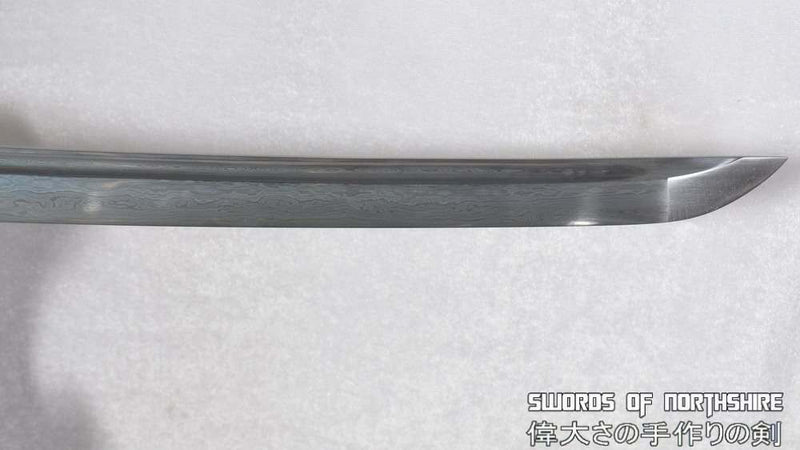 Ninja Gaiden Ryu Hayabusa Hand Forged Folded Steel Blade Katana True Dragon Sword