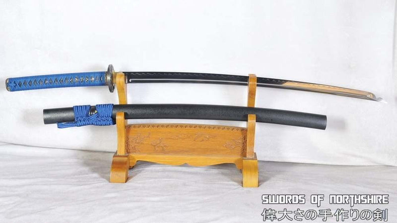 1095 High Carbon Steel Clay Tempered O-Kissaki Samurai Katana Sword