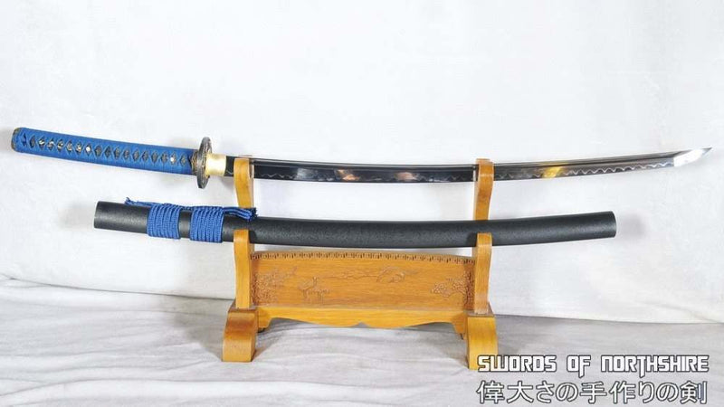 1095 High Carbon Steel Clay Tempered O-Kissaki Samurai Katana Sword