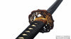 Hand Forged Folded Damascus 1095 Steel Hand-Engraved Dragon Samurai Katana Sword