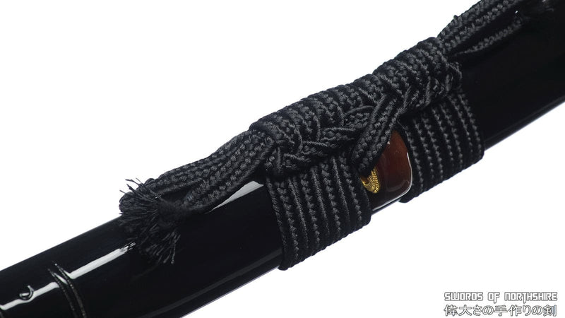 Hand Forged Folded Damascus 1095 Steel Hand-Engraved Dragon Samurai Katana Sword