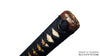 Hand Forged Folded Damascus 1095 Steel Hand-Engraved Dragon Samurai Katana Sword