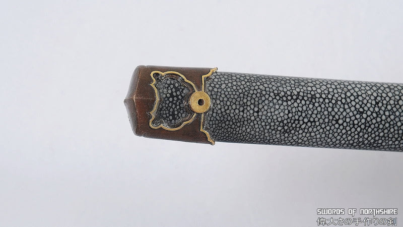 Clay Tempered & Folded 1095 Steel Rayskin Saya High Quality Japanese Samurai Tachi Sword