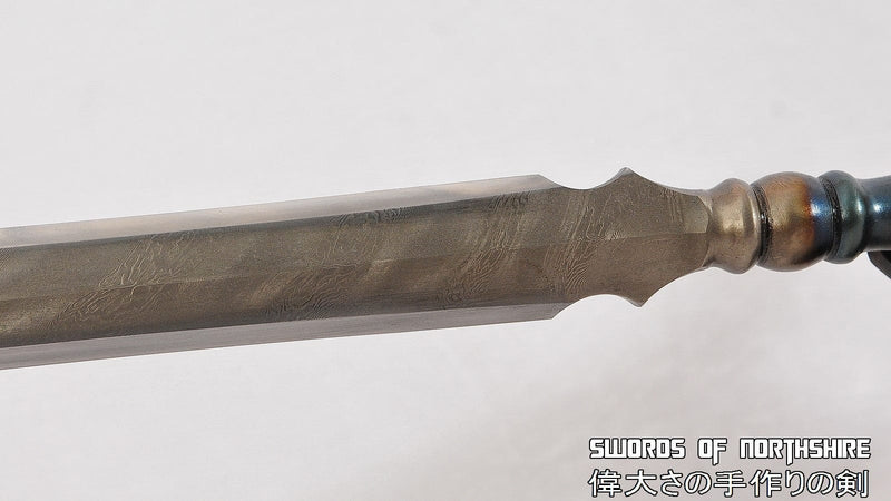 S?jutsu Hoko Yari Straight Japanese Spear Folded Steel Blade 39" Pole Arm Qiang