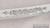 Hand Forged 1095 Steel Hand-Engraved Dragon Rayskin Wrapped Saya Samurai Katana Sword