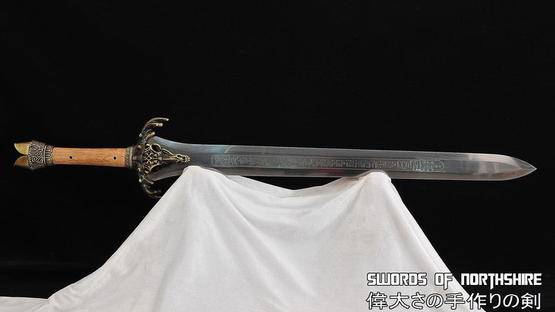 Hand Forged 1095 High Carbon Steel Fully Functional Conan the Destroyer Father's Sword