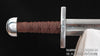 Medieval European Viking Sword Hand Forged Double Edged 1095 Folded Steel Blade