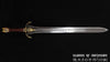 Hand Forged Folded High Carbon Steel Fully Functional Conan the Destroyer Father's Sword