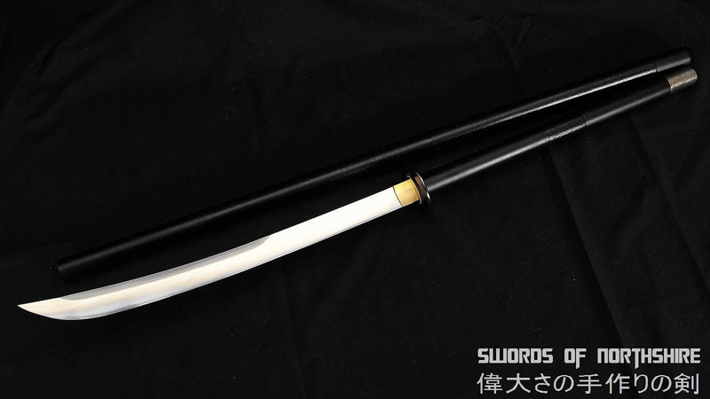 1095 High Carbon Steel Naginata Sword Spear Samurai Hardwood Handle 78" Polearm