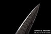 Sojutsu Japanese 35" Spear Hand Forged Hammer Marks Folded Steel w/ Leather Sheath