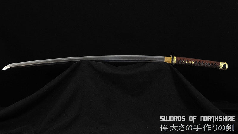 WW2 Shin Gunto Type 97 Japanese Officer Samurai Sword Tempered & Folded 1095 Steel Katana