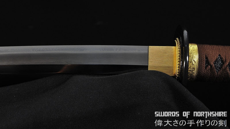 WW2 Shin Gunto Type 97 Japanese Officer Samurai Sword Tempered & Folded 1095 Steel Katana