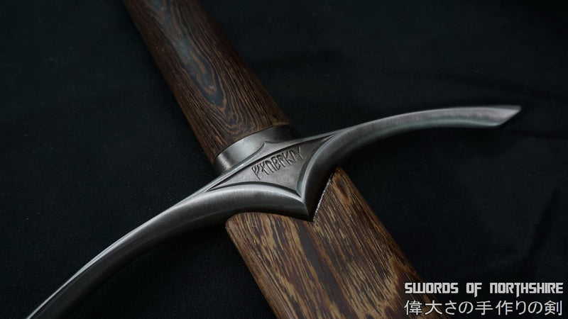 Glamdring Sword The Hobbit Gandalf Hand Forged Folded 1095 Steel Straight Blade Broadsword