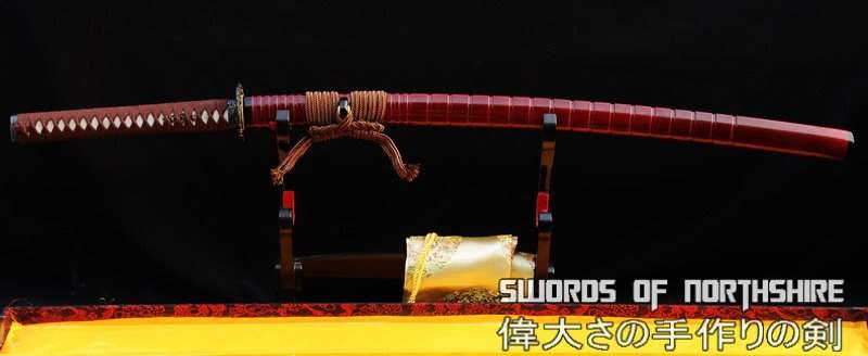 1095 High Carbon Steel Clay Tempered Samurai Katana Sword