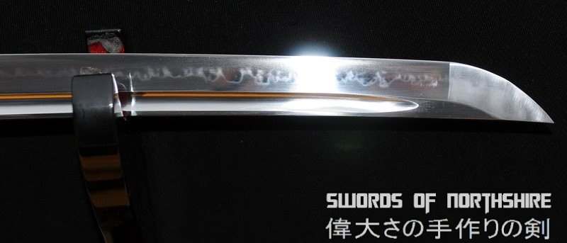 1095 High Carbon Steel Clay Tempered Samurai Wakizashi Sword