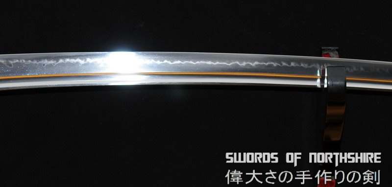 1095 High Carbon Steel Clay Tempered Samurai Wakizashi Sword