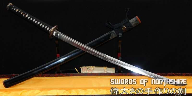 1095 High Carbon Steel Clay Tempered Unokubi Zukuri Katana