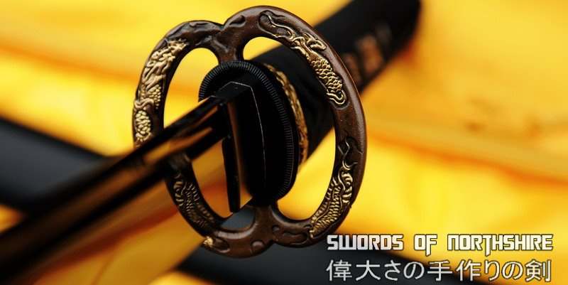 Hand Forged Black Folded Steel Samurai Katana Sword