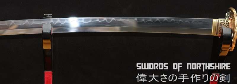 Hand Forged 1095 High Carbon Steel Clay Tempered Eagle Katana