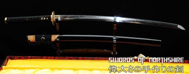 Hand Forged 1095 High Carbon Steel Clay Tempered Eagle Katana