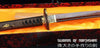 Hand Forged Red Folded Steel Serpent Katana Samurai Sword