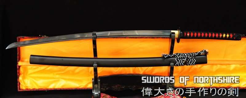 Hand Forged Black Folded Steel Custom Samurai Katana Sword