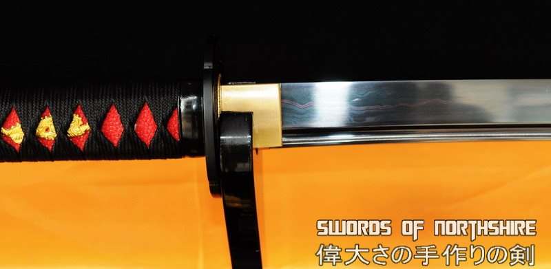 Hand Forged Black Folded Steel Custom Samurai Katana Sword