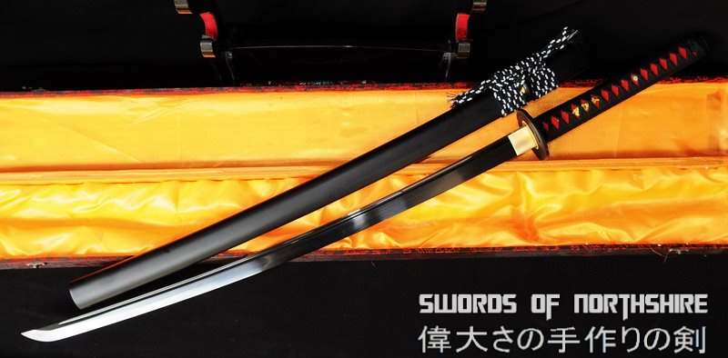 Hand Forged Black Folded Steel Custom Samurai Katana Sword