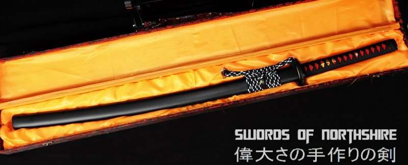 Hand Forged Black Folded Steel Custom Samurai Katana Sword