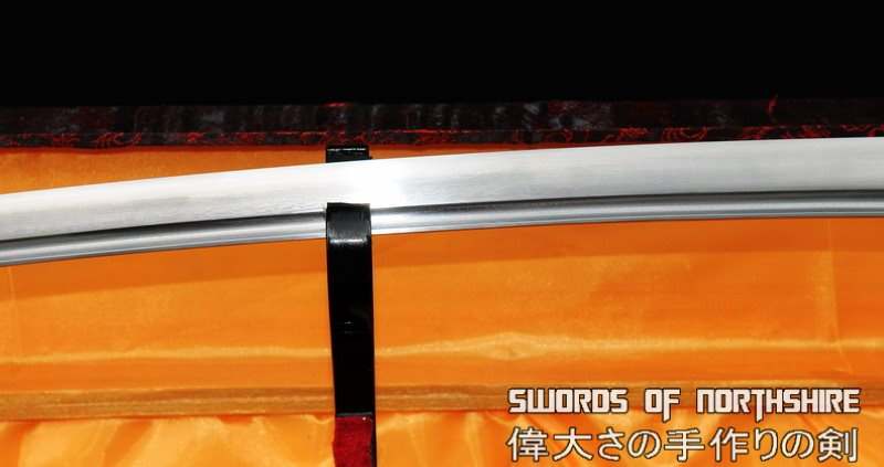 Hand Forged Folded Steel Blade Samurai Sword Golden Crane Katana