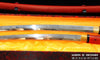 1095 High Carbon Steel Clay Tempered Katana Rosewood Shirasaya Samurai Sword Set