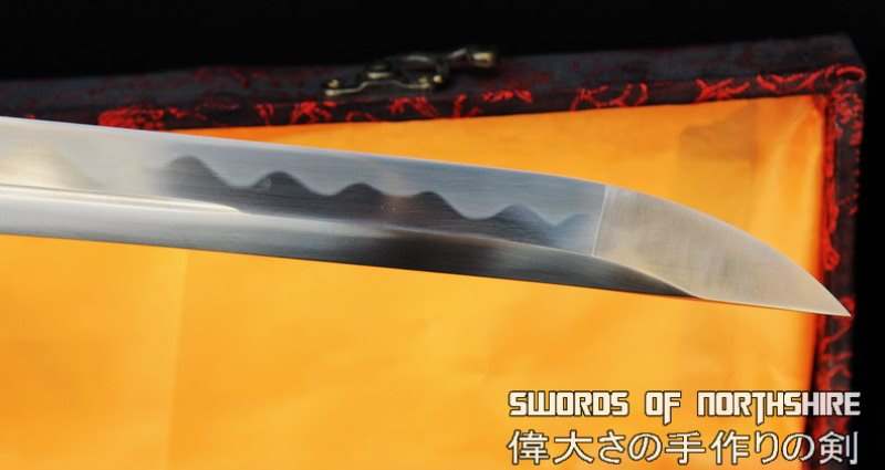 Hand Forged 1095 High Carbon Steel Unokubi Zukuri Eagle Katana