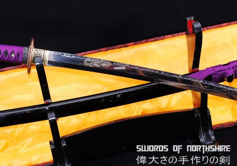 1095 High Carbon Steel Clay Tempered Shinsei Katana Samurai Sword