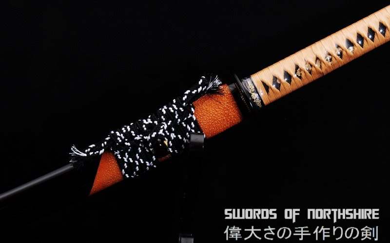 1095 High Carbon Steel Blade Nagimaki Samurai Naginata Katana Nagamaki Sword