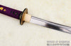 Hand Forged Folded Steel Blade Samurai Wakizashi Sword