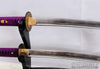Hand Forged Folded Steel Katana & Wakizashi Japanese Samurai Sword Set