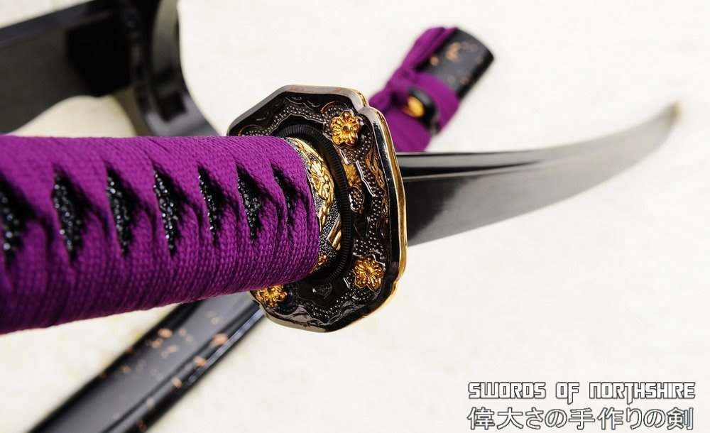 【改良版】 valo shade Color / Yamato murasaki Cloudhammer Monster Wide O-Katana - Thousand Cherry Senbonzakura