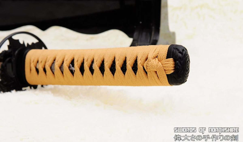 Hand Forged Red Folded Steel Custom Samurai Wakizashi Sword