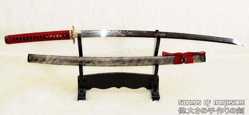 Westworld Shogun 1095 High Carbon Steel Clay Tempered Miyamoto Musashi Katana