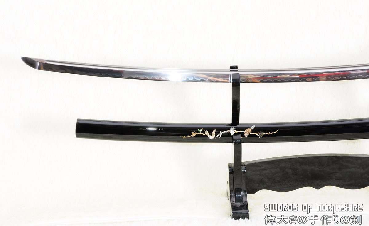 1095 High Carbon Steel Clay Tempered Samurai Katana Sword with