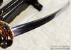 1095 High Carbon Steel Clay Tempered Samurai Katana Sword with Hand Carved Saya