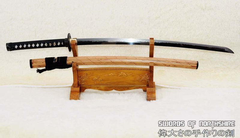 Hand Forged High Quality Chinese Tamahagane Clay Tempered Samurai Katana Sword