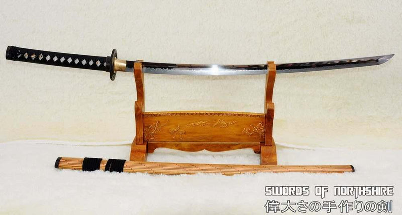 Hand Forged High Quality Chinese Tamahagane Clay Tempered Samurai Katana Sword