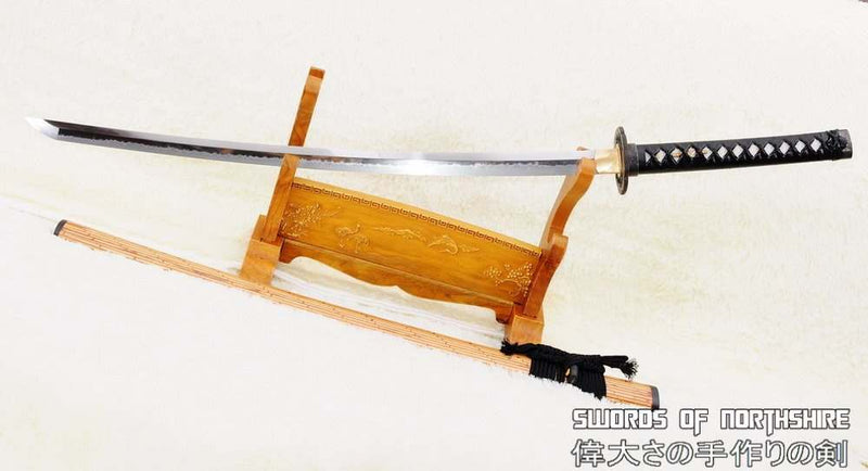 Hand Forged High Quality Chinese Tamahagane Clay Tempered Samurai Katana Sword