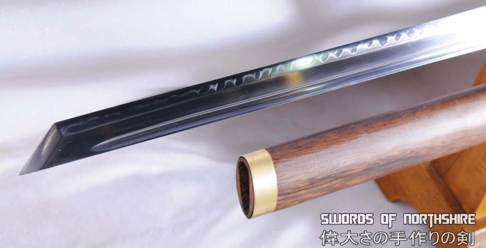 Hand Forged Clay Tempered 1095 High Carbon Steel Tang Dao Chokuto