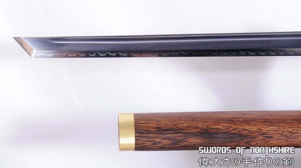 ち〜 Hand Forged Clay Tempered 1095 High Carbon Steel Tang Dao Chokuto