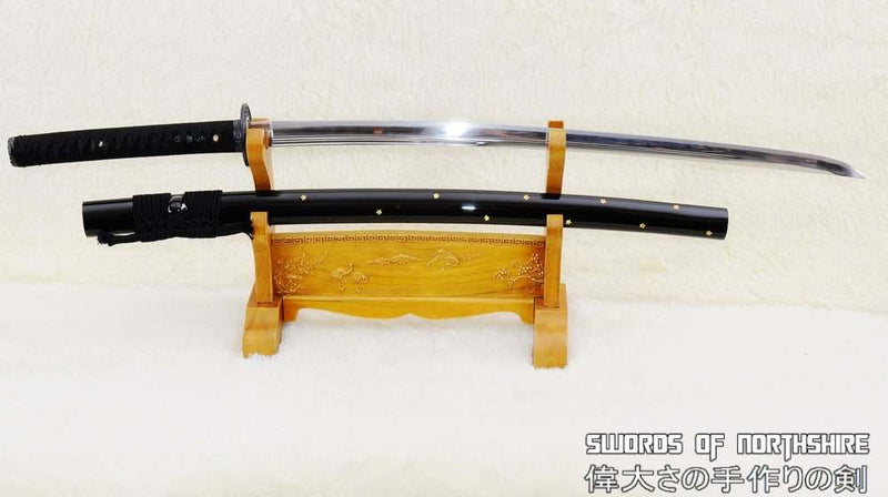 Hand Forged High Quality Chinese Tamahagane Differentially Hardened Katana Sword