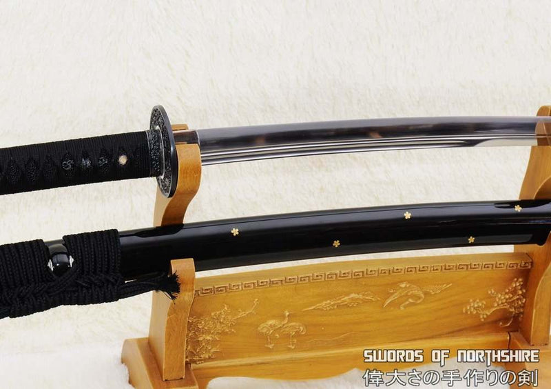 Hand Forged High Quality Chinese Tamahagane Differentially Hardened Katana Sword