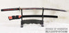 Hand Forged 1095 High Carbon Steel Samurai Katana Sword w/ Rayskin Wrapped Saya